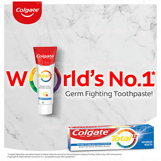 Colgate Total 12 Advanced Health Toothpaste 150gm With Free Toothbrush 1