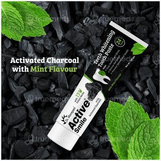 Dr Morepen Active Smile Herbal Toothpaste 100gm With Bamboo Toothbrush Free
