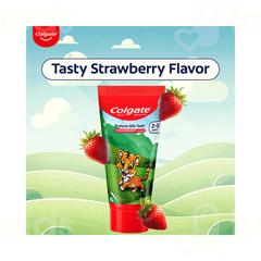 Colgate Anticavity 2 To 5 Years Kids Strawberry Flavor Toothpaste 80gm