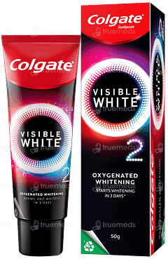 Colgate Visible White O2 Oxygenated Whitening Toothpaste 50gm