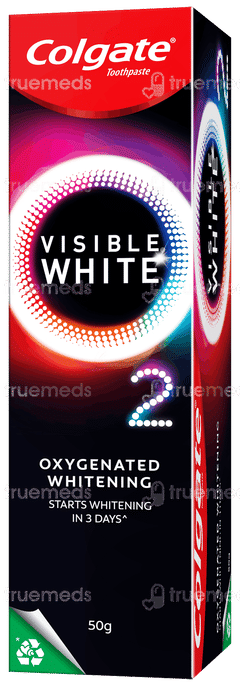 Colgate Visible White O2 Oxygenated Whitening Toothpaste 50gm