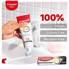 Colgate Total 12 Charcoal Deep Clean Anticavity Toothpaste 150gm With 1 Premium Toothbrush