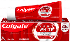 Colgate Visible White Sparkling Mint Toothpaste 100g + 20g Free Colgate Visible White Sparkling Mint Toothpaste 100g + 20g Free