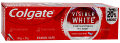 Colgate Visible White Sparkling Mint Toothpaste 100g + 20g Free Colgate Visible White Sparkling Mint Toothpaste 100g + 20g Free