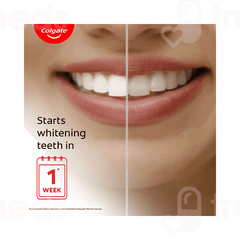 Colgate Visible White Sparkling Mint Toothpaste 100G + 20G Free