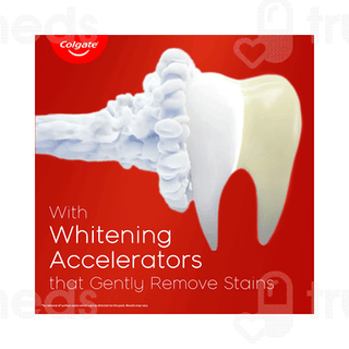 Colgate Visible White Sparkling Mint Toothpaste 100G + 20G Free