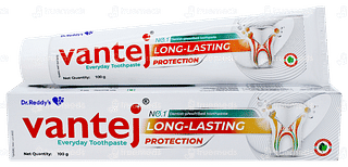 Vantej Long Lasting Protection Toothpaste 100gm