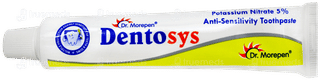 Dentosys Anti Sensitivity Toothpaste 100gm With Toothbrush Free