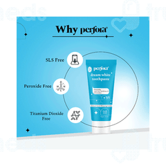 Perfora Dream White Fresh Mint Toothpaste 75Gm
