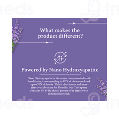 Perfora Unwind Lavender Rose Toothpaste 100Gm Perfora Unwind Lavender Rose Toothpaste 100Gm