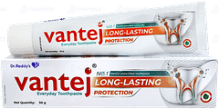 Vantej Long Lasting Protection Toothpaste 50gm Vantej Long Lasting Protection Toothpaste 50gm