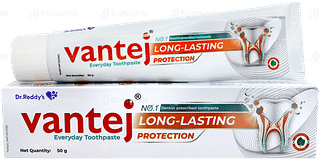 Vantej Long Lasting Protection Toothpaste 50gm