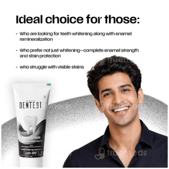 Dente 91 Anti Stain Charcol Cool Mint Toothpaste 70Gm