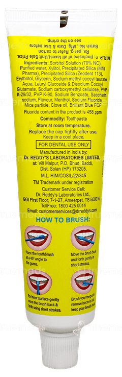 Cheerio Plus Bubble Fruit Flavour Sugar Free Toothpaste 75Gm