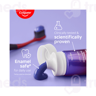 Colgate Visible  White Purple New Toothpaste 100gm+20gm