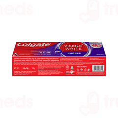 Colgate Visible  White Purple New Toothpaste 100gm+20gm