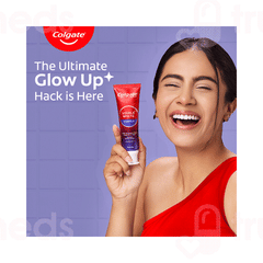 Colgate Visible  White Purple New Toothpaste 100gm+20gm