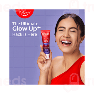 Colgate Visible  White Purple New Toothpaste 100gm+20gm