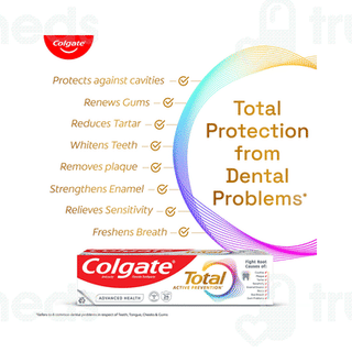 Colgate Total Advanced Health Toothpaste 150gm With Free Premium Toothbrush 1