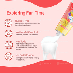 Pigeon Children Fruit Punch Toothpaste 45Gm Pigeon Children Fruit Punch Toothpaste 45Gm