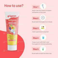 Pigeon Children Fruit Punch Toothpaste 45Gm Pigeon Children Fruit Punch Toothpaste 45Gm