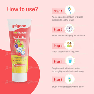 Pigeon Children Fruit Punch Toothpaste 45Gm