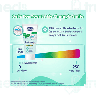 Chicco 6+ Years Mild Mint Kids Toothpaste 70gm