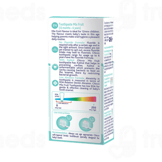 Chicco 12mn To 6yr Mix Fruit Kids Toothpaste 50gm