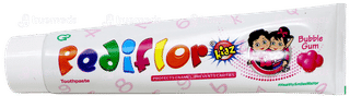 Pediflor Kidz Bubble Gum Toothpaste 70Gm