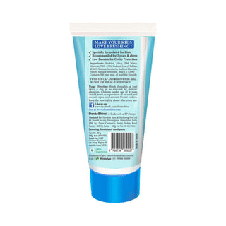 Dentoshine Bubble Gum Flavor Kids Gel Toothpaste 80gm