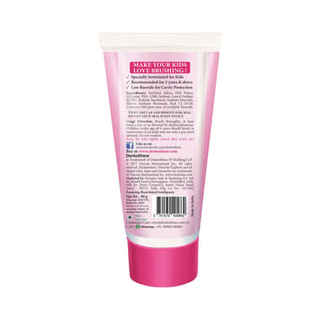 Dentoshine Dora Strawberry Flavor Kids Gel Toothpaste 80gm