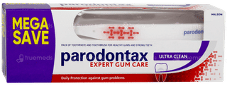 Parodontax Ultra Clean Expert Gum Care Toothpaste 75gm With 1 Soft Toothbrush