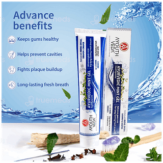 Ayouthveda Ayurvedic Mint Gel Toothpaste 100gm