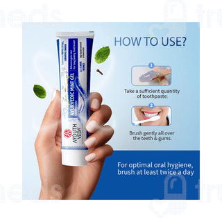 Ayouthveda Ayurvedic Mint Gel Toothpaste 100gm