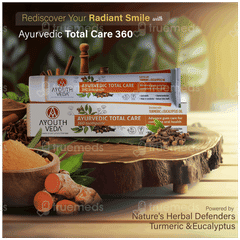 Ayouthveda Ayurvedic Total Care 360 Toothpaste 100gm