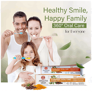 Ayouthveda Ayurvedic Total Care 360 Toothpaste 100gm