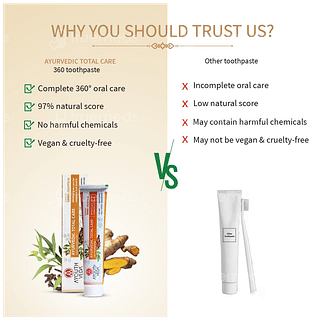 Ayouthveda Ayurvedic Total Care 360 Toothpaste 100gm