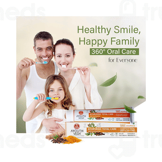 Ayouthveda Ayurvedic Total Care 360 Toothpaste 100Gm