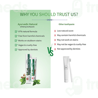 Ayouthveda Ayurvedic Natural Whitening Toothpaste 100Gm