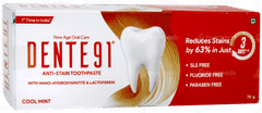 Dente 91 Cool Mint Toothpaste 70gm