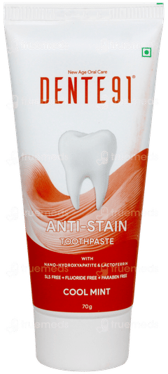 Dente 91 Cool Mint Toothpaste 70gm