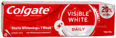 Colgate Visible White Daily Anticavity Toothpaste 100gm+20gm