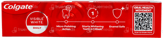 Colgate Visible White Daily Anticavity Toothpaste 100gm+20gm