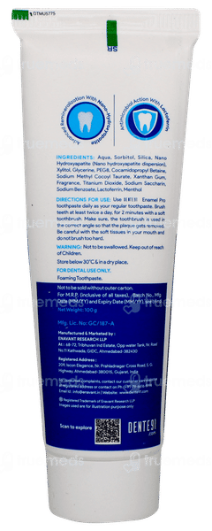 Dente 91 Enamel Pro Cool Mint Toothpaste 100gm