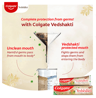 Colgate Vedshakti Family Pack Toothpaste 200Gm+100Gm