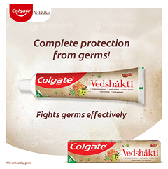 Colgate Vedshakti Family Pack Toothpaste 200Gm+100Gm