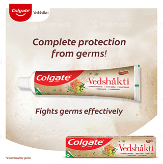 Colgate Vedshakti Family Pack Toothpaste 200Gm+100Gm