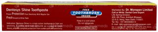 Dentosys Shine Toothpaste 100gm With Toothbrush Free