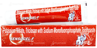 Sensogel F Foaming Toothpaste 50gm