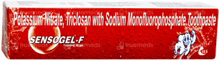 Sensogel F Foaming Toothpaste 50gm